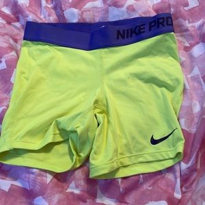 nike spandex shorts